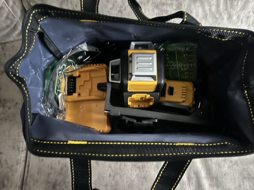 Nivel laser 16 linhas com saco de transporte