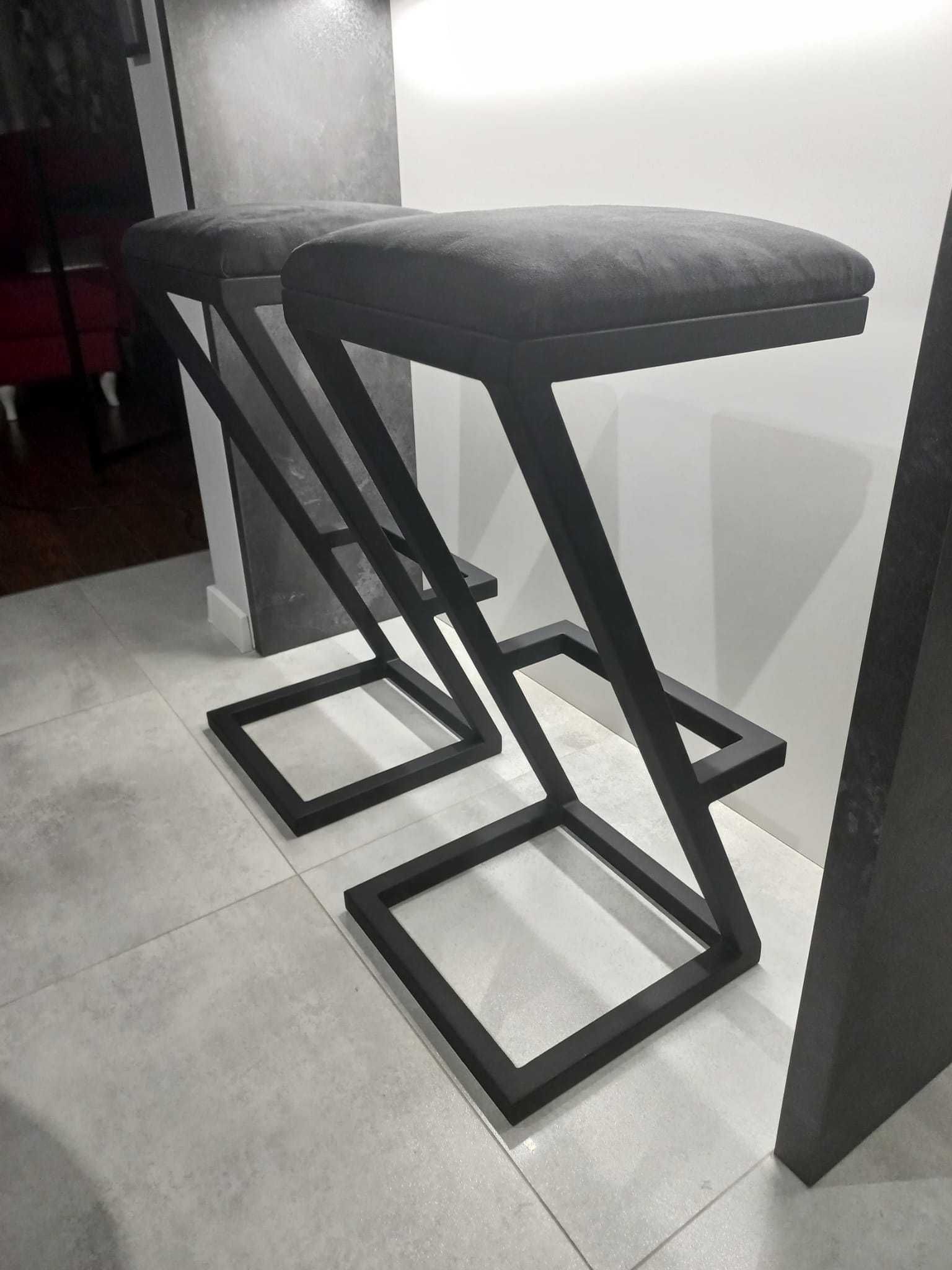hoker LOFT industrial stołek barowy krzesło stołek hokery