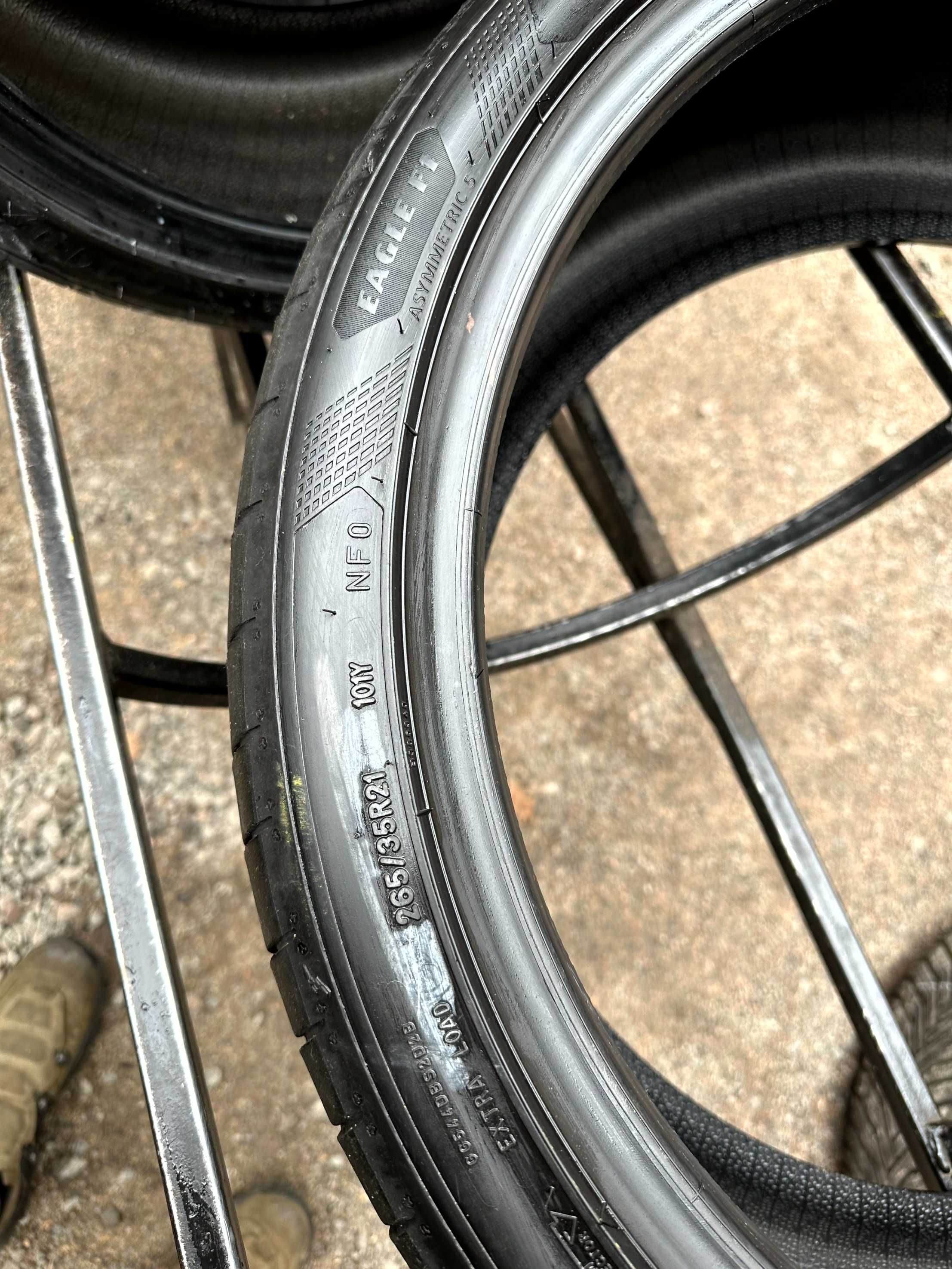 Шины БУ 265 35 R 21 Goodyear Asymmetric 5 Резина комплект