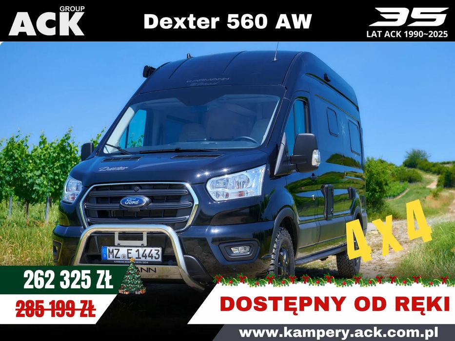 Karmann-Mobil Dexter 560 AW  Ford TRANSIT Samochód Kempingowy Karmann Mobil Dexter 560 AW Kamper