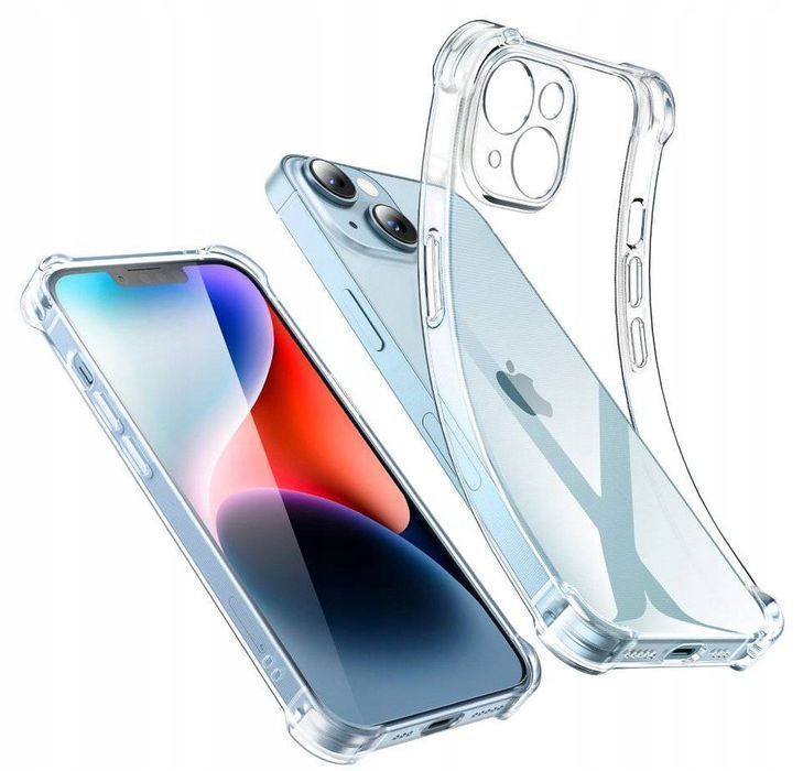 Etui AntiShock do iPhone 14 Plus bezbarwne
