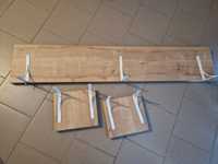 Drewniane półki, deski na parapet