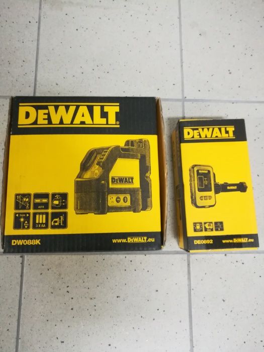 Laser Dewalt+Detetor linhas Dewalt