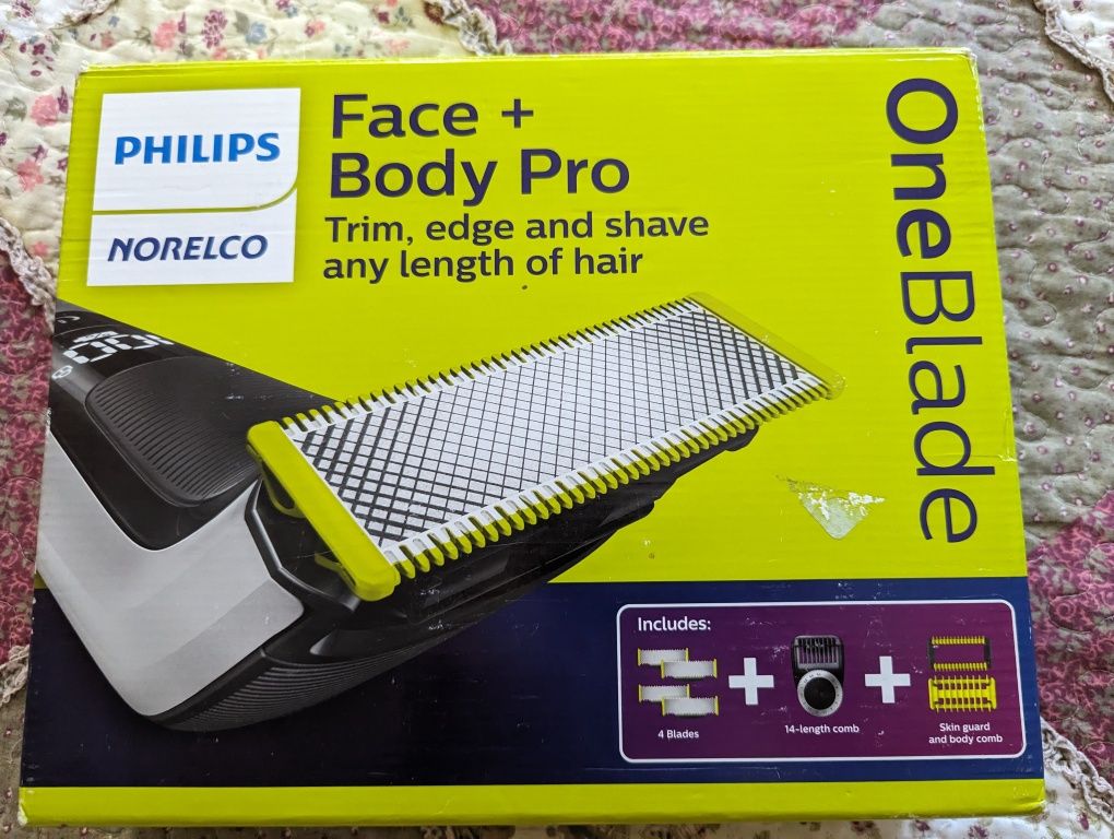 Бритва Philips one blade QP6620 для лица и тела