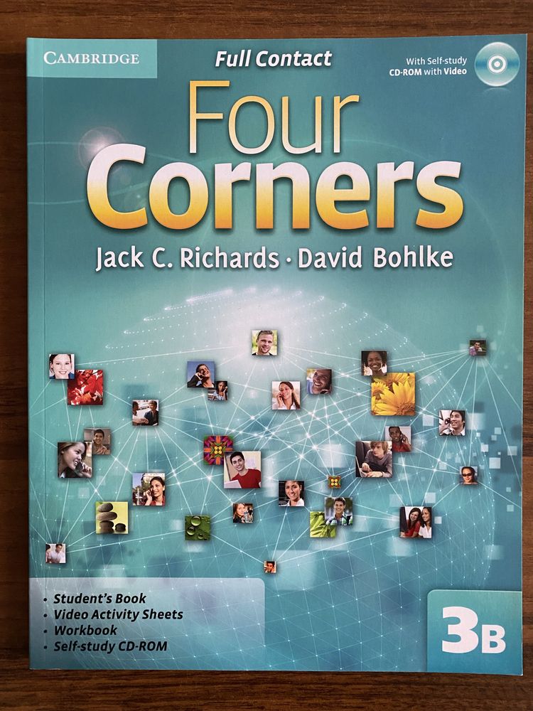 Four Corners - Student’s Book - Workbook 3B (brak płyty CD)