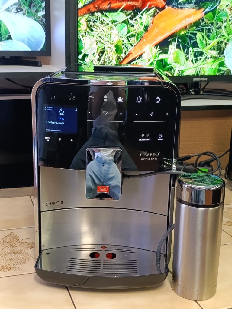 Кавоварка Melitta Barista TS Smart F86 / Bluetooth / Латте / Флеуайт /