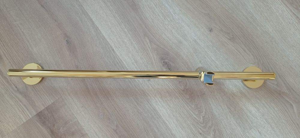 OMNIRES Drążek prysznicowy 66cm, złoty DR12GL