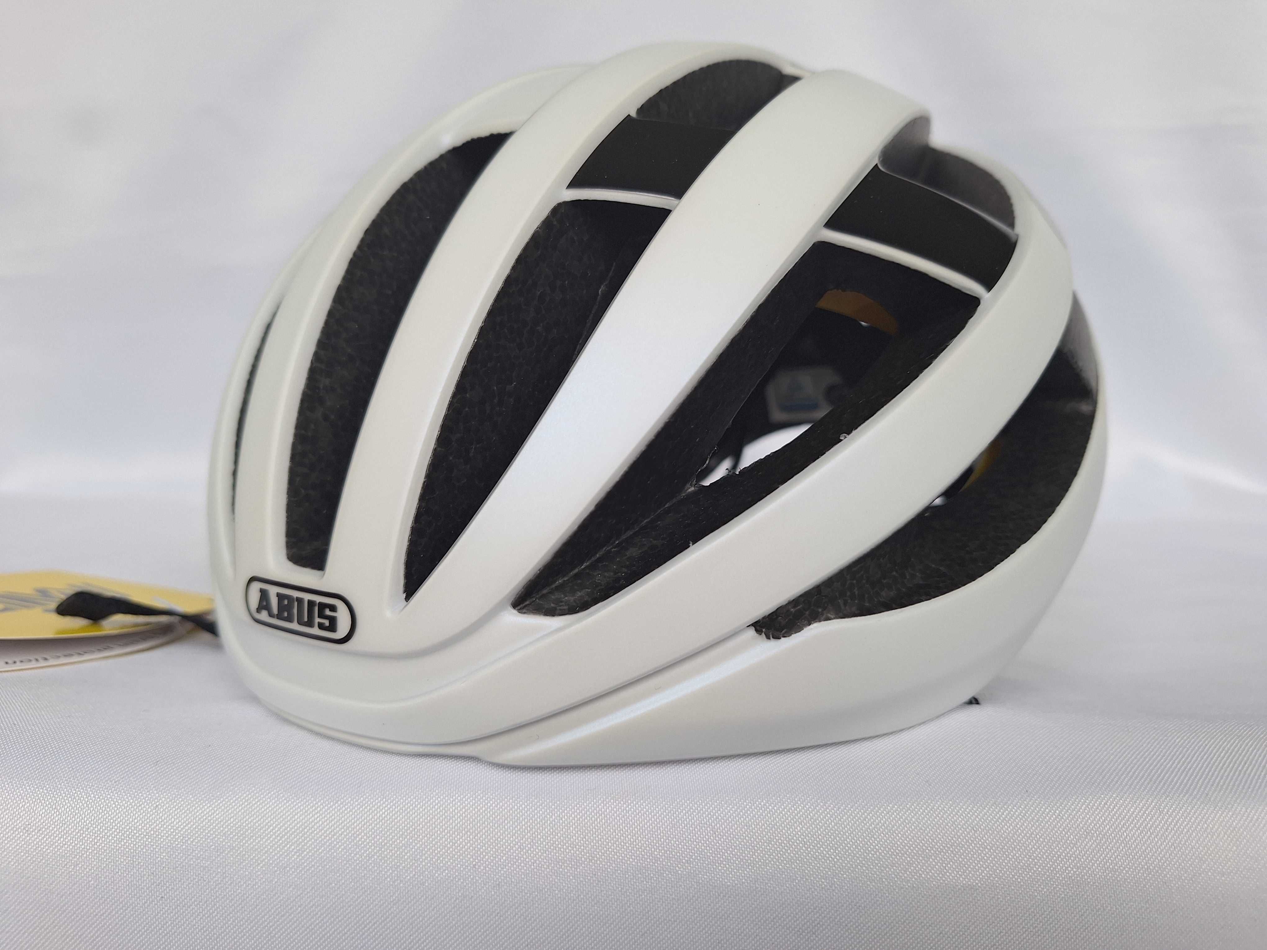 Kask rowerowy Abus Viantor Mips Polar White M 52-58cm