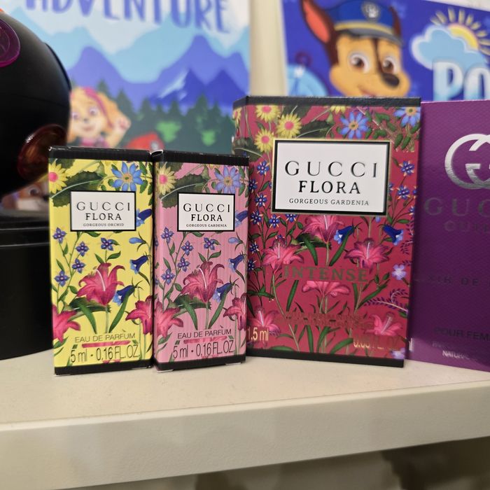 Gucci flora guilty intense набір парфуми духи гуччі мініатюра