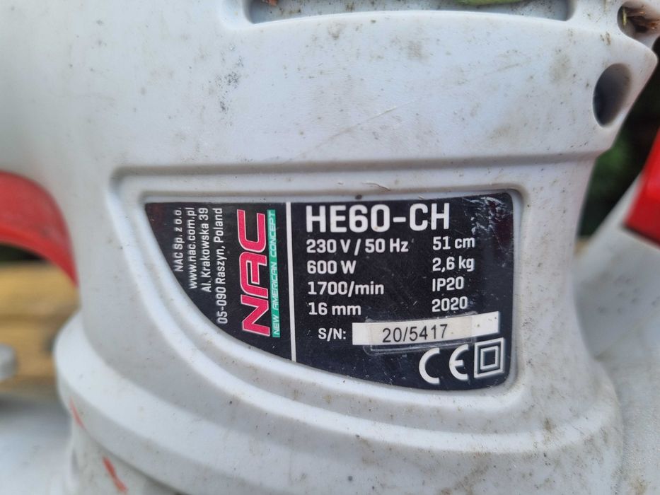 Nożyce elektryczne do żywopłotu NAC