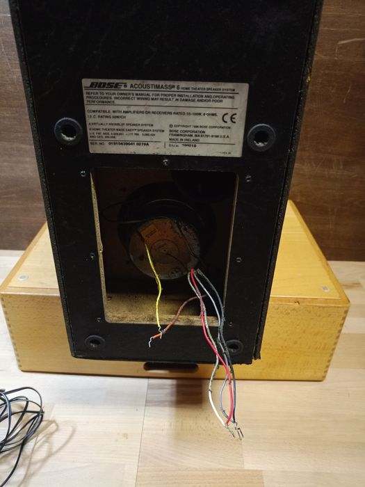 Subwoofer Bose acoustimass 6 kino domowe