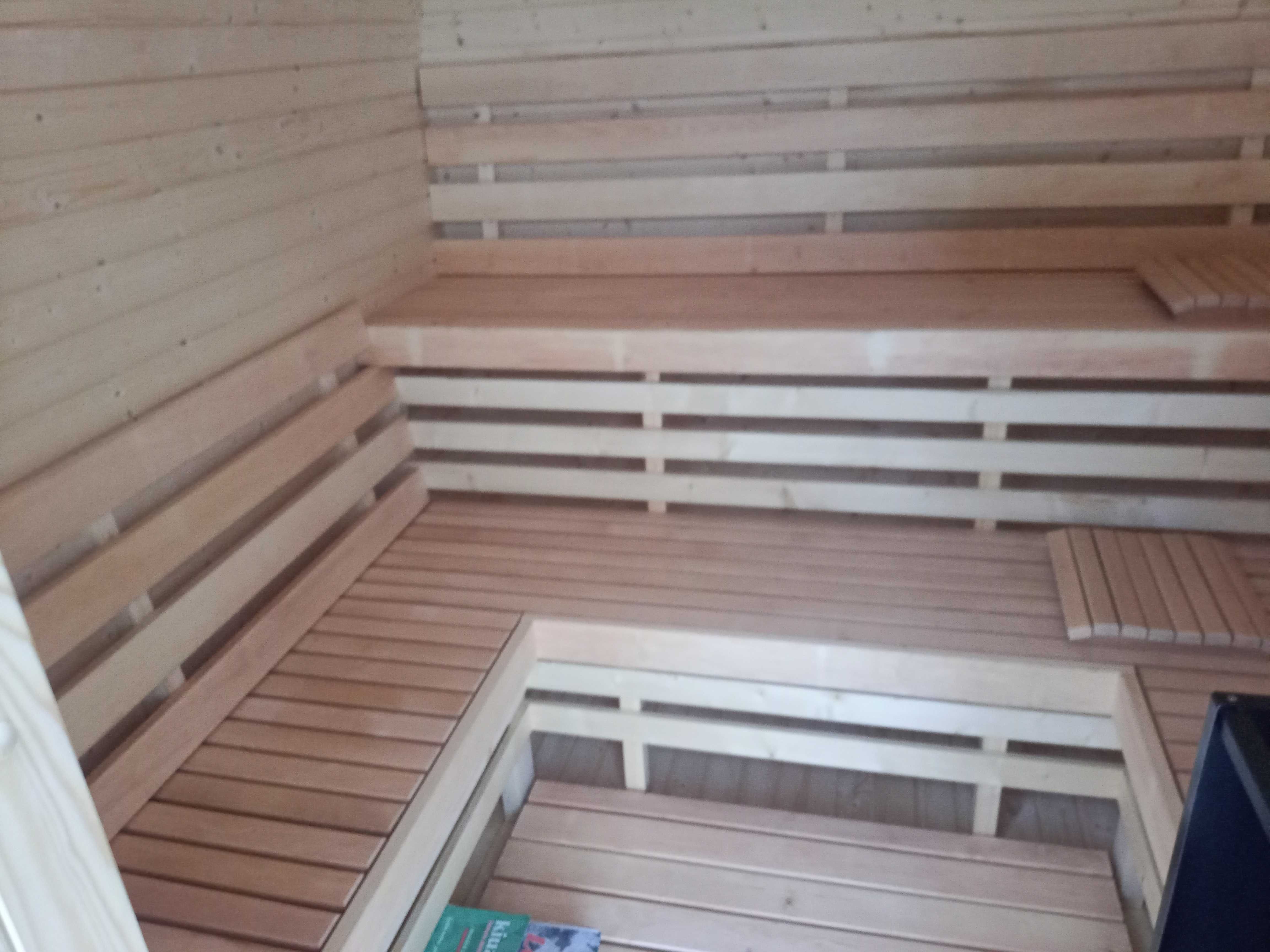 Sauna Kwadro 200cm Sauna Ogrodowa Wyposażona od Producenta z Litwy !!!