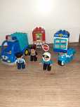 Lego Duplo 10809 Napad na bank i 10900 Policjant na motorze