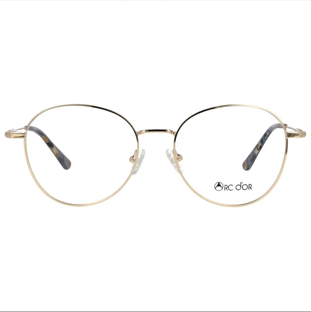 Nowe okulary korekcyjne Arc d'or zlote