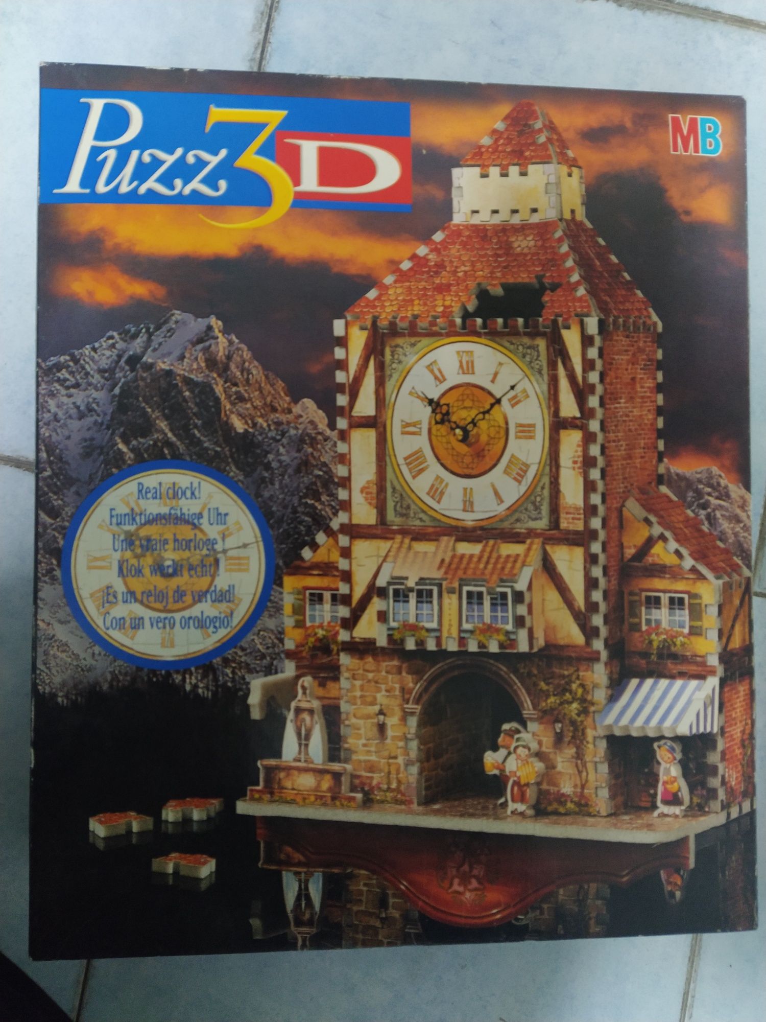 Puzzle 3D - Torre de Relógio da Baviera