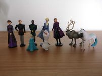 figurki Disney Store Frozen Kraina Lodu zestaw 9 sztuk