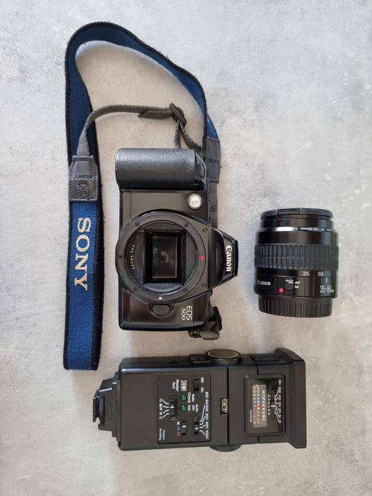 Conjunto Canon EOS 500 & Soligor 30DA