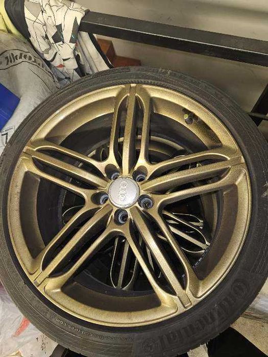 Felgi Audi RacingLine Pompei 18' 5x100 ET30 + opony lato