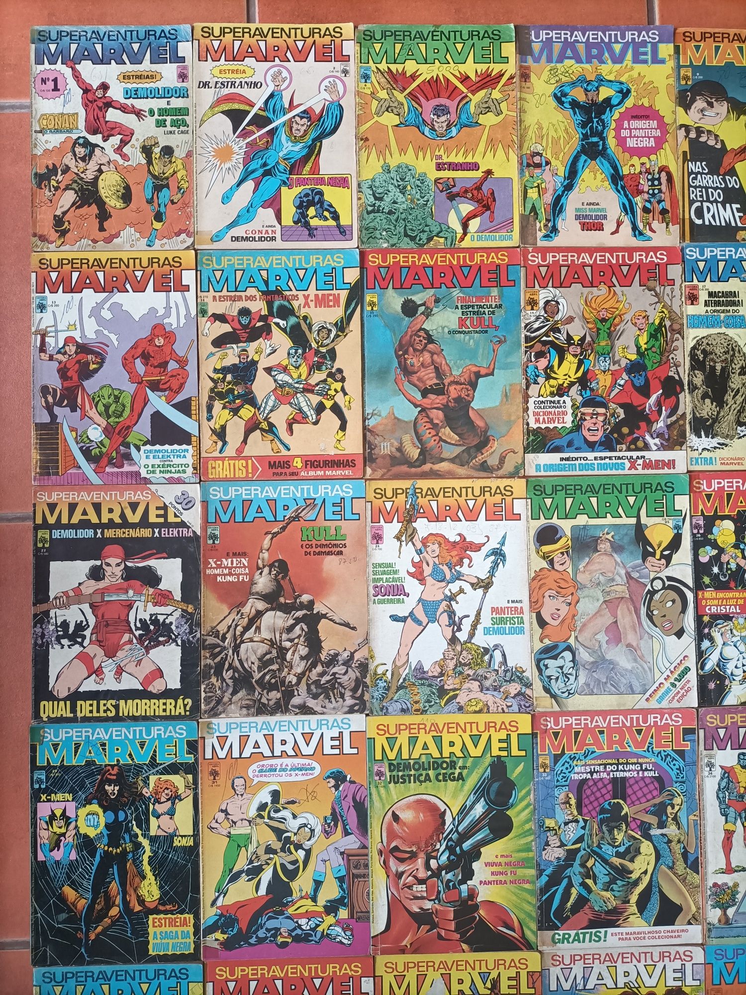 80 Livros Superaventuras Marvel