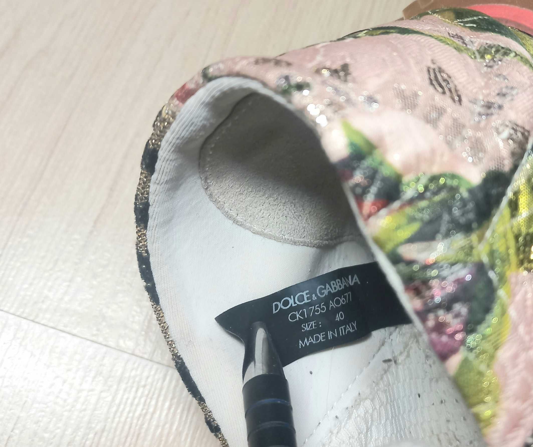 Кросівки Dolce&Gabanna ns1 жіночі на літо 40р оригінал для міста
