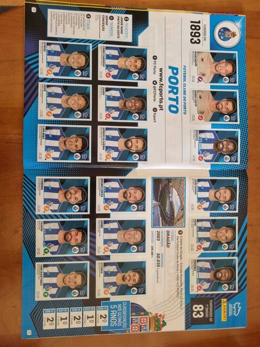 Caderneta Futebol 21 - 22 Completa + Starter Pack