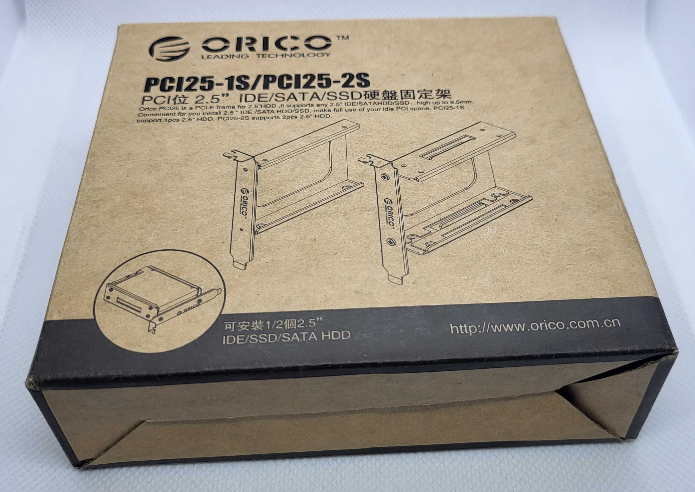 Orico - Slot expansão p/ disco 2.5 (HDD ou SSD) - Novo