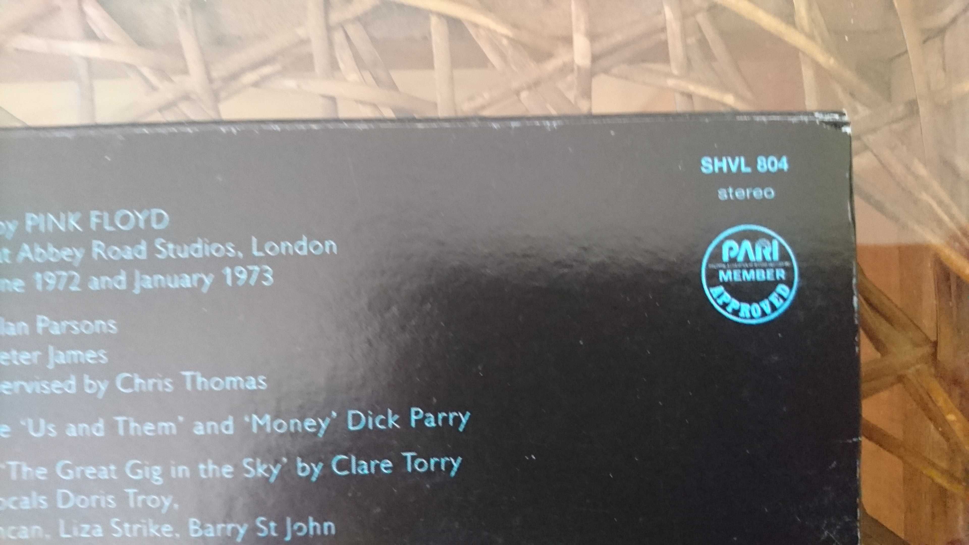 Pink Floyd ‎ The Dark Side Of The Moon  1973 PH (NM/NM) + inne wydania