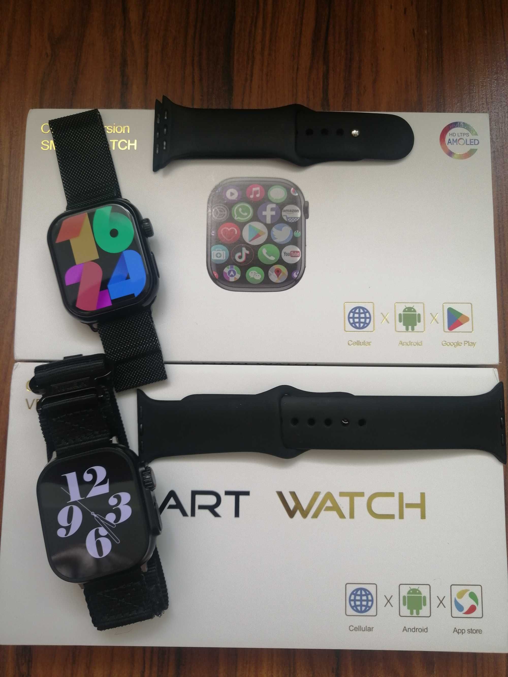 Android Smart Watch 4G Camera Amoled 3/32 CD9/CDS9 Play Market Google