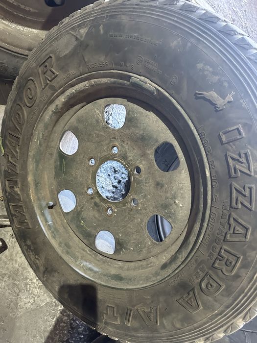 Диски р16 з резиною 205/16/70 ford ranger mazda bt50, b2500