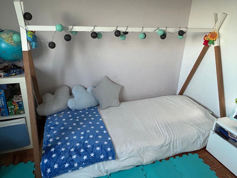 Cama de criança (modelo índio)