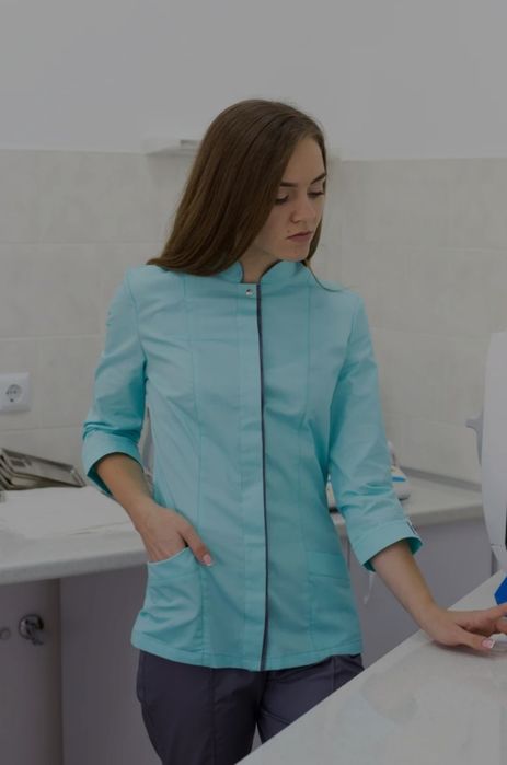 Рубашка  медицинская Сакура размер 48-50