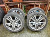 Alufelgi Lexus 18" 5x114.3 + opony zimowe 245/40R18 – do regeneracji