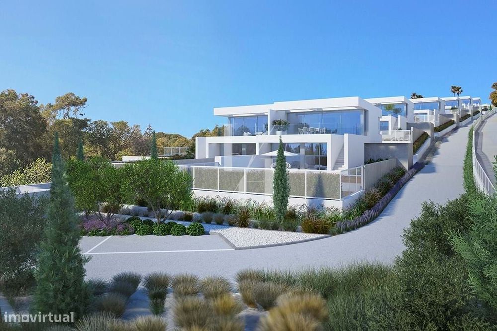 Moradias T3 geminadas em condomínio fechado, Praia da Luz