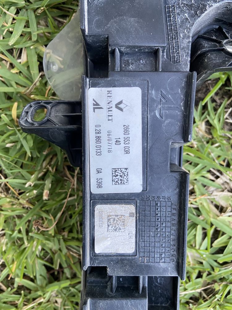 Farol diurno renault captur 2018