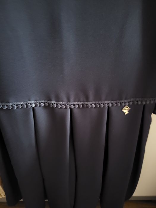 Sukienka granatowa galowa 164.