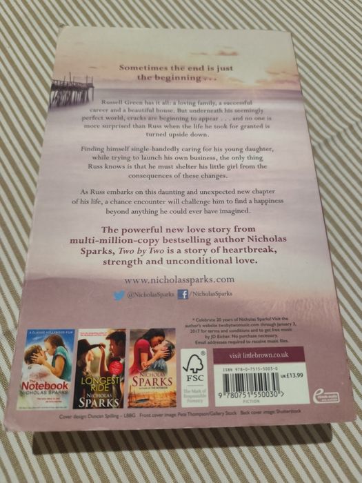 Nicholas Sparks, Two by two