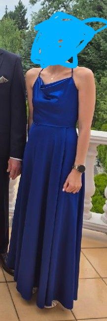 Elegancka, długa sukienka na wesele rozmiar 36