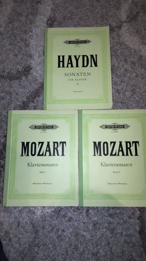 Ноти Mozart, Haydn