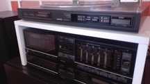 Aparelhagem Sanyo, e Discos de Vinil