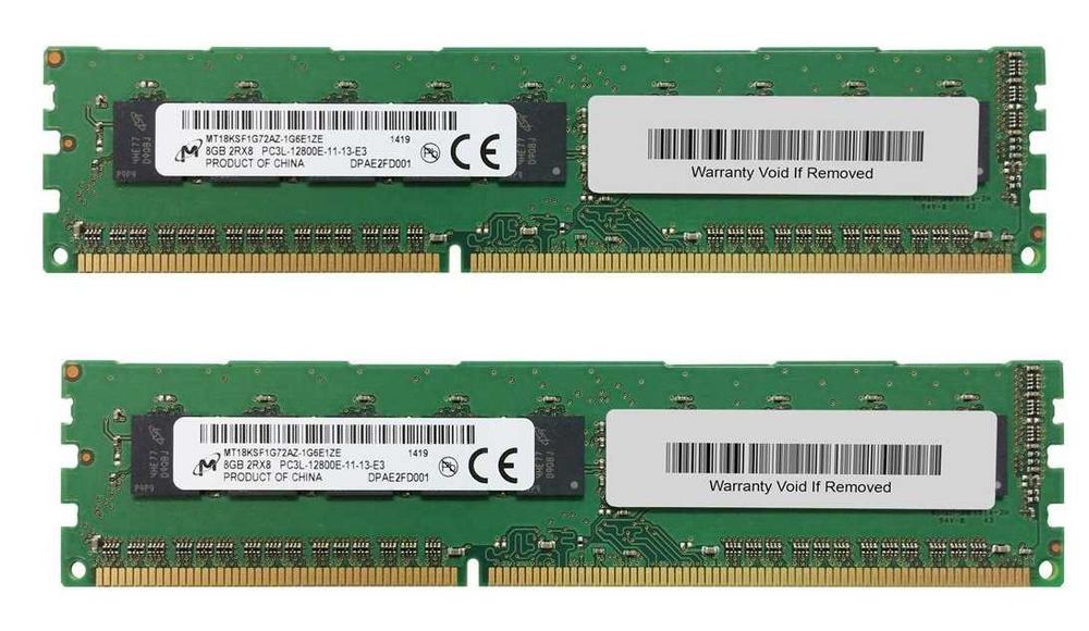 Фірмова оперативна пам'ять 16 GB (2х8GB) DDR3 PC3 12800 1600 Mhz