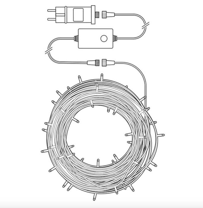 Fita de Luzes Nedis Wi-Fi – Full Colour RGB, 5m