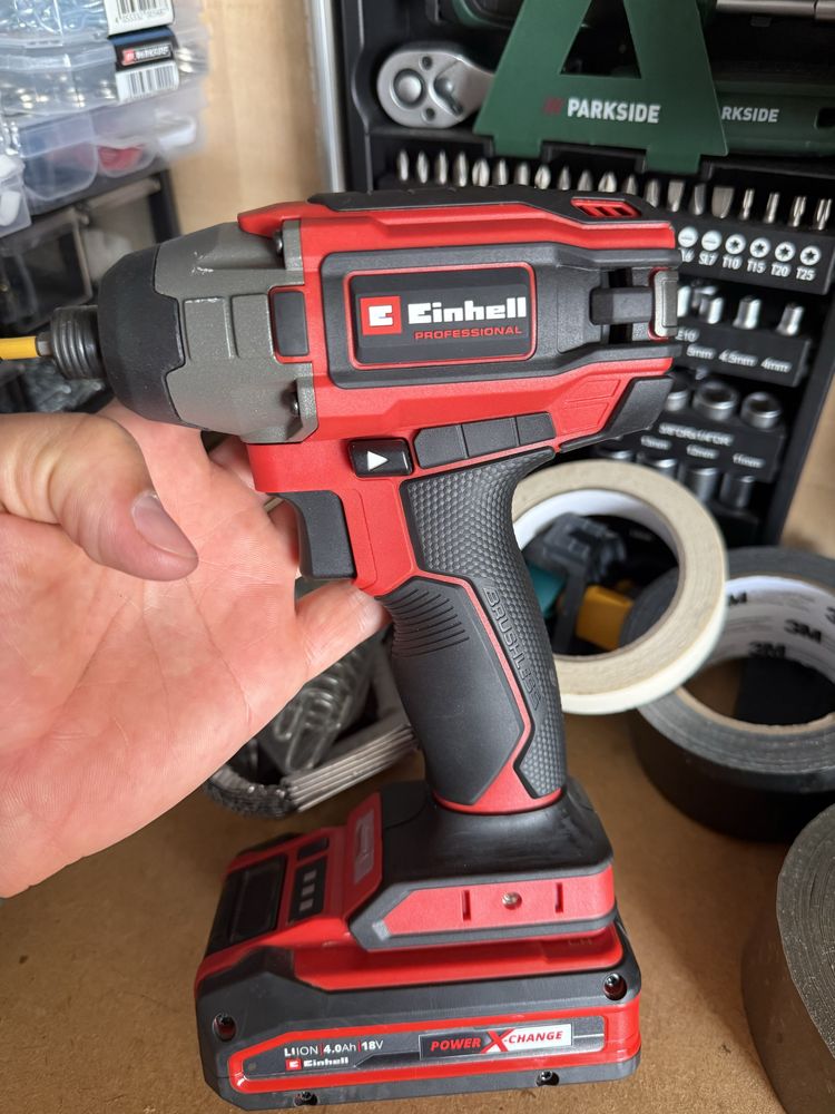 Vendo Aparafusadora de impacto Einhell TP-CI 18/220 Li Solo brushless