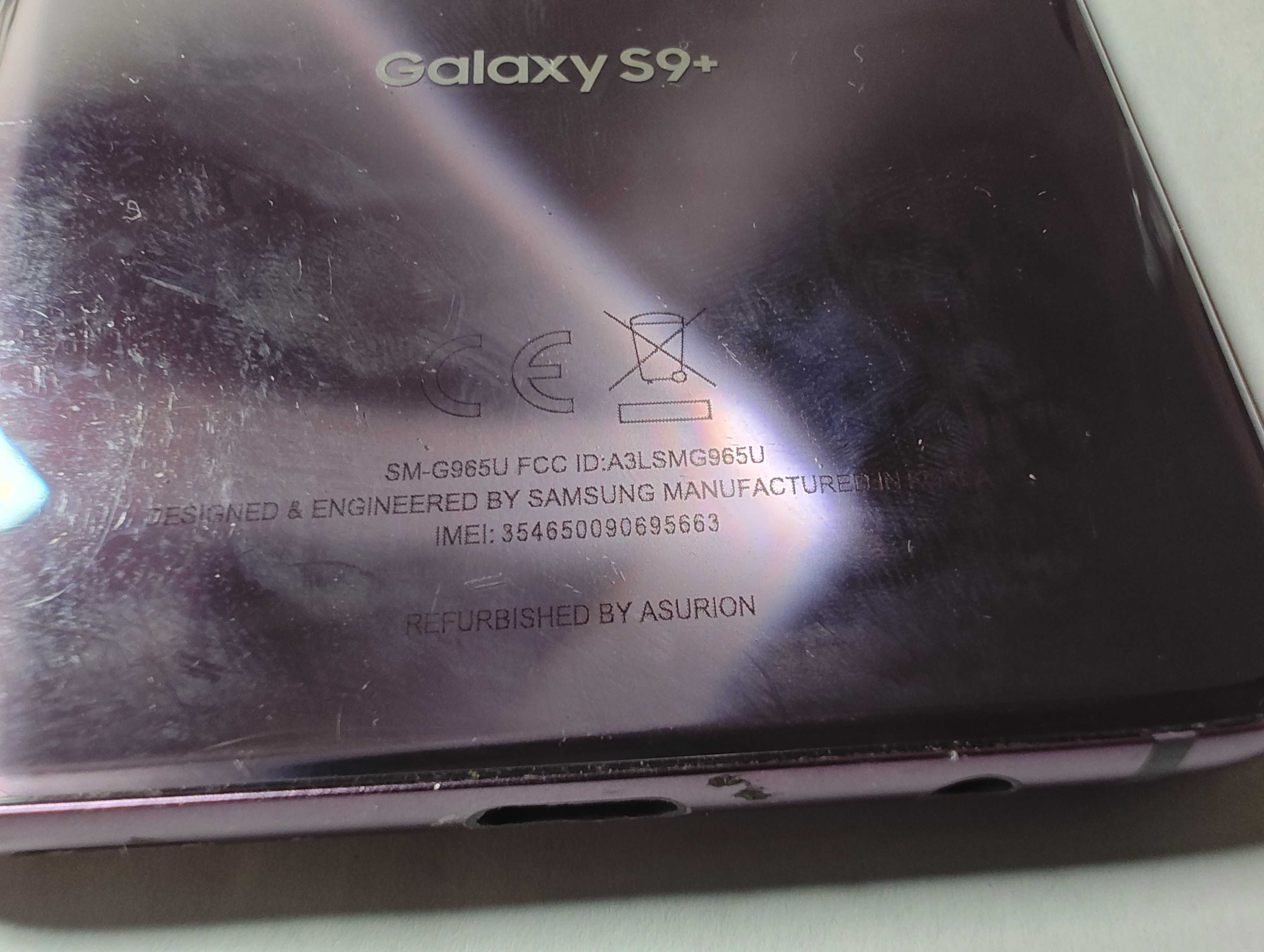 Samsung Galaxy S9+ SM-G965U  6GB\64GB  845 snapdragon