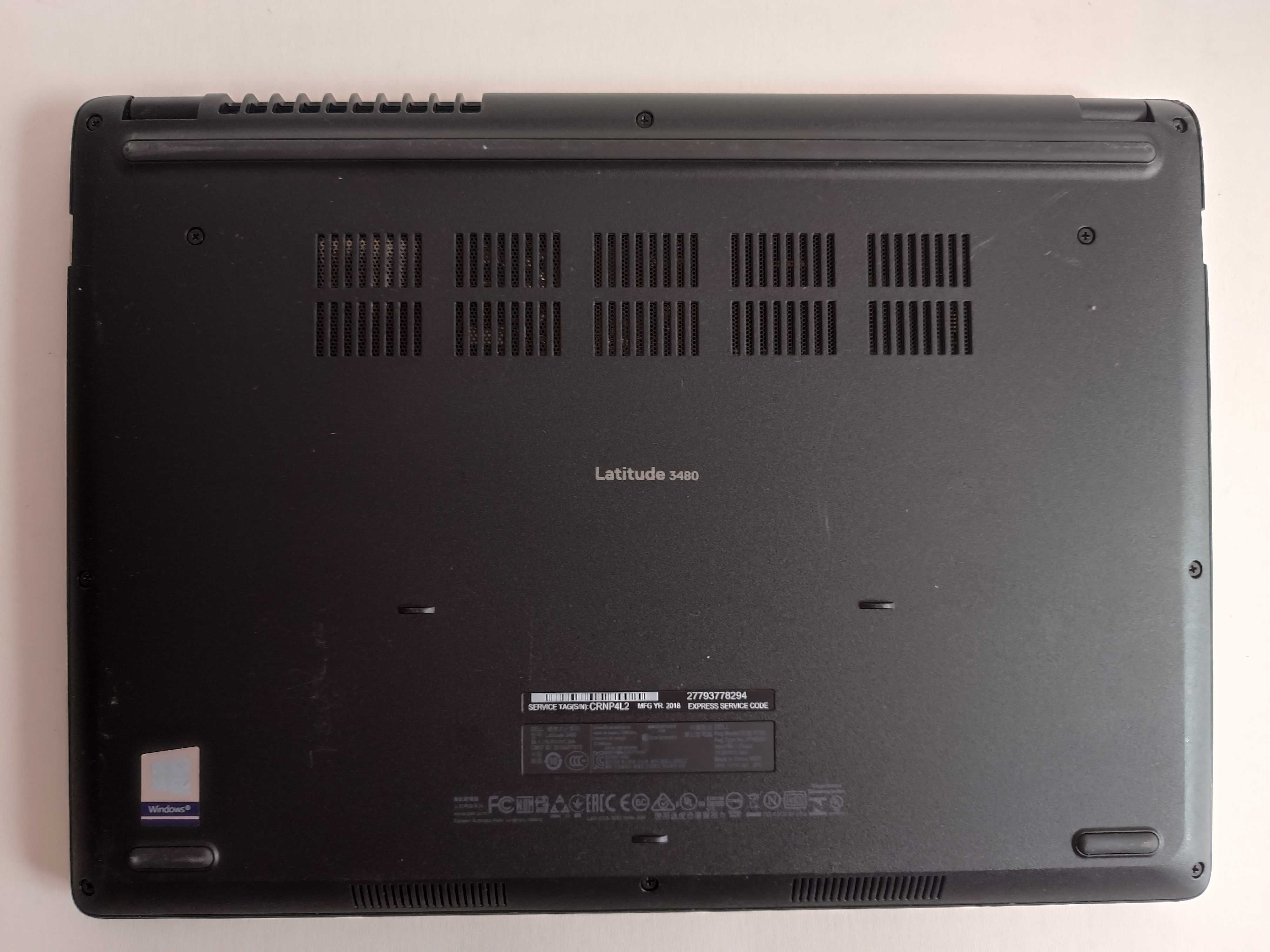 Ноутбук Dell Latitude 3480 i5-7200U/8Гб DDR4/SSD 240Гб/АКБ 2.5г