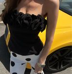 Top bez ramiaczek kwait 3D magda butrym