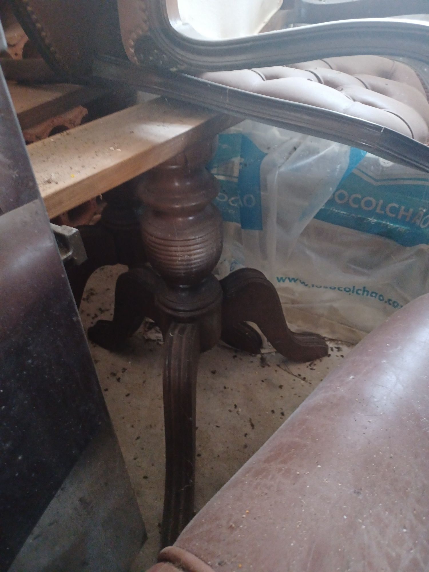 Móvel Sala + Mesa Sala + 6 Cadeiras