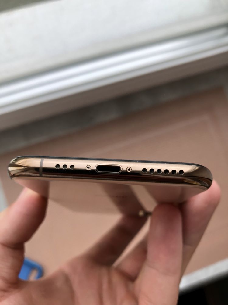 Iphone xs gold, айфон