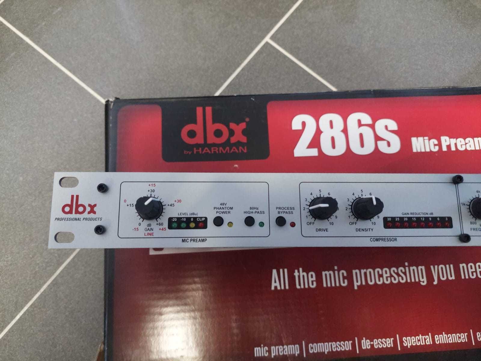 Przedwzmacniacz mikrofonowy, procesor DBX 286S - Nowy z gwarancją