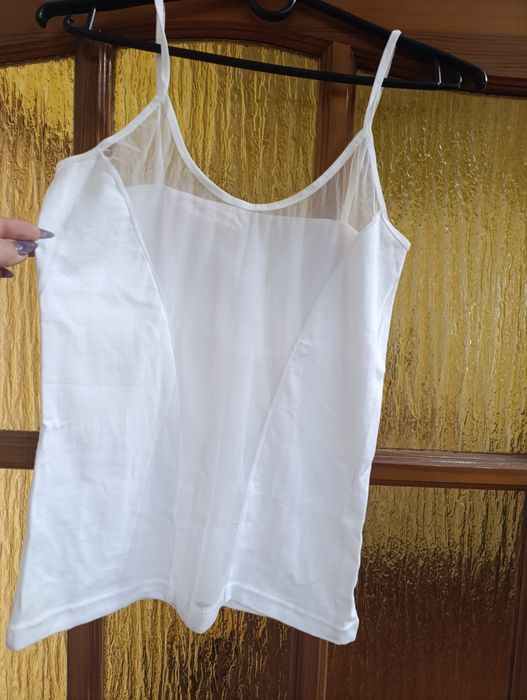 Майка женская белая м