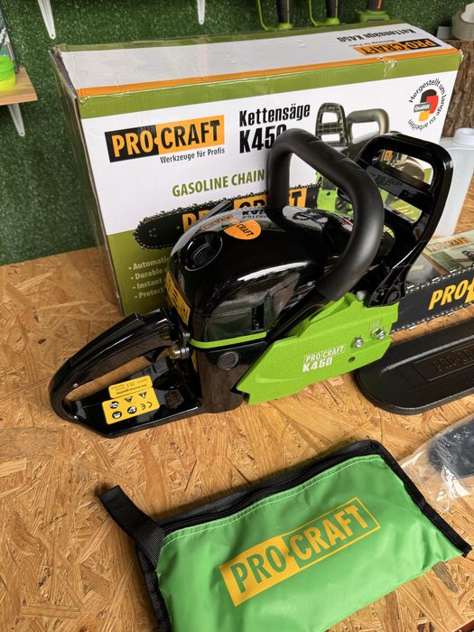 Бензопила Procraft K450 52 см³ напівпрофесійна